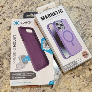 Speck Presidio Mount Purple Case for iPhone